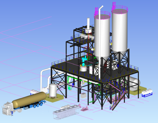 Ingeniería para Planta de Pirólisis de Residuos Plásticos